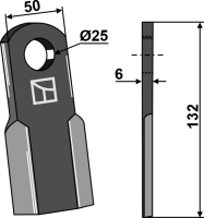 Schlegelmesser RC132x50mm gallery 4_2nd
