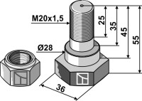 Messerschraube 2