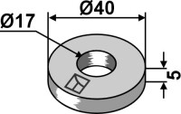 Unterlegscheibe Ø40x5x&Os gallery 2_2nd