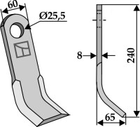 Y-Messer 240x60mm gallery 2_2nd