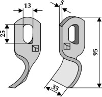 Gedrehtes Messer 95x35mm gallery 19_2nd