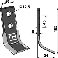 Y-Messer 185x40mm gallery 7_2nd