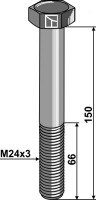 Schraube - M24x3 - 10.9