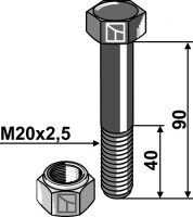 Schraube mit Sicherungsmutter -  gallery 2_2nd