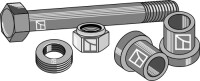 Schraubensatz - M16x1,5 2