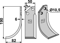 Fräsmesser 190x50mm, links gallery 18_2nd