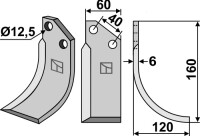 Fräsmesser 160x60mm, rechts gallery 17_2nd