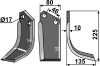 Fräsmesser 225x80mm, rechts gallery 43_2nd