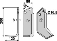 Fräsmesser 200x80mm, links gallery 2_2nd