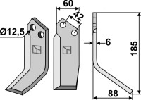 Fräsmesser 185x60mm, rechts gallery 6_2nd