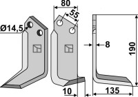 Fräsmesser 190x80mm, rechts gallery 19_2nd