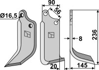 Fräsmesser 236x09mm, rechts gallery 27_2nd