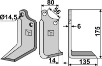 Fräsmesser 175x80mm, rechts gallery 4_2nd