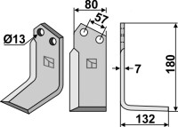 Fräsmesser 185x80mm, rechts gallery 7_2nd