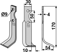 Fräsmesser 170x30mm, rechts gallery 15_2nd