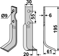 Fräsmesser 195x30mm, rechts gallery 8_2nd