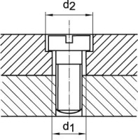 Gühring Kurzstufenbohrer, 180°, TiN-beschichtet 3