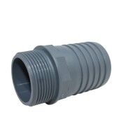 Wilms Anschlussstutzen 50 mm, 1,5 Zoll Kurz-Gewinde 3