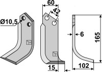 Fräsmesser 165x60mm, rechts gallery 7_2nd