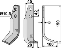Fräsmesser 190x45mm, rechts gallery 15_2nd
