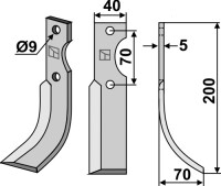 Fräsmesser 200x40mm, rechts gallery 12_2nd