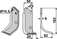 Fräsmesser 163x50mm, rechts gallery 6_2nd
