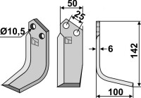 Fräsmesser 142x50mm, rechts gallery 16_2nd