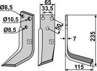 Fräsmesser 235x65mm, rechts gallery 26_2nd