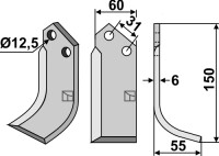 Fräsmesser 150x60mm, rechts gallery 12_2nd
