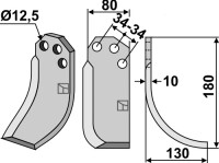 Fräsmesser 180x80mm, rechts gallery 12_2nd