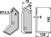 Fräsmesser 185x70mm, rechts gallery 12_2nd