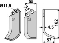 Fräsmesser 162x55mm, rechts gallery 4_2nd