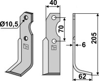 Fräsmesser 205x40mm, rechts gallery 13_2nd