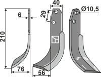 Fräsmesser 158x40mm, links gallery 38_2nd