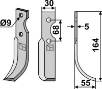 Fräsmesser 164x30mm, rechts gallery 12_2nd