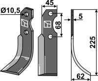 Fräsmesser 225x45mm, rechts gallery 39_2nd