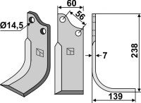 Fräsmesser 238x60mm, rechts gallery 32_2nd