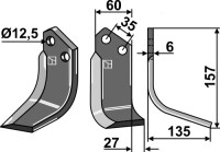 Fräsmesser 157x60mm, rechts gallery 36_2nd