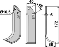 Fräsmesser 172x40mm, rechts gallery 9_2nd