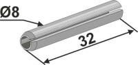 Spannstift - Ø8x32 2