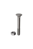 Pflugschraube M12x1,75x90 und Sechskantmutter 1