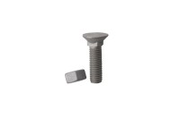 Pflugschraube M12x1,75x45 und Sechskantmutter 1