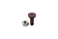 Pflugschraube M12x1,75x36 und Sechskantmutter 1