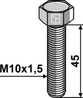 Sechskantschraube M10x1,5x45 ohne Mutter 2