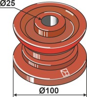 Umlenkrolle Ø 100 2