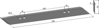 Messer für Messerwalzen 520 2