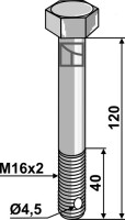 Sechskantschraube - M16 2