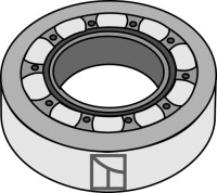 Rillenkugellager 2