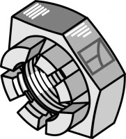 Kronenmutter - M27x1,5 2