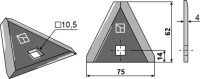 Futtermischwagenmesser 2